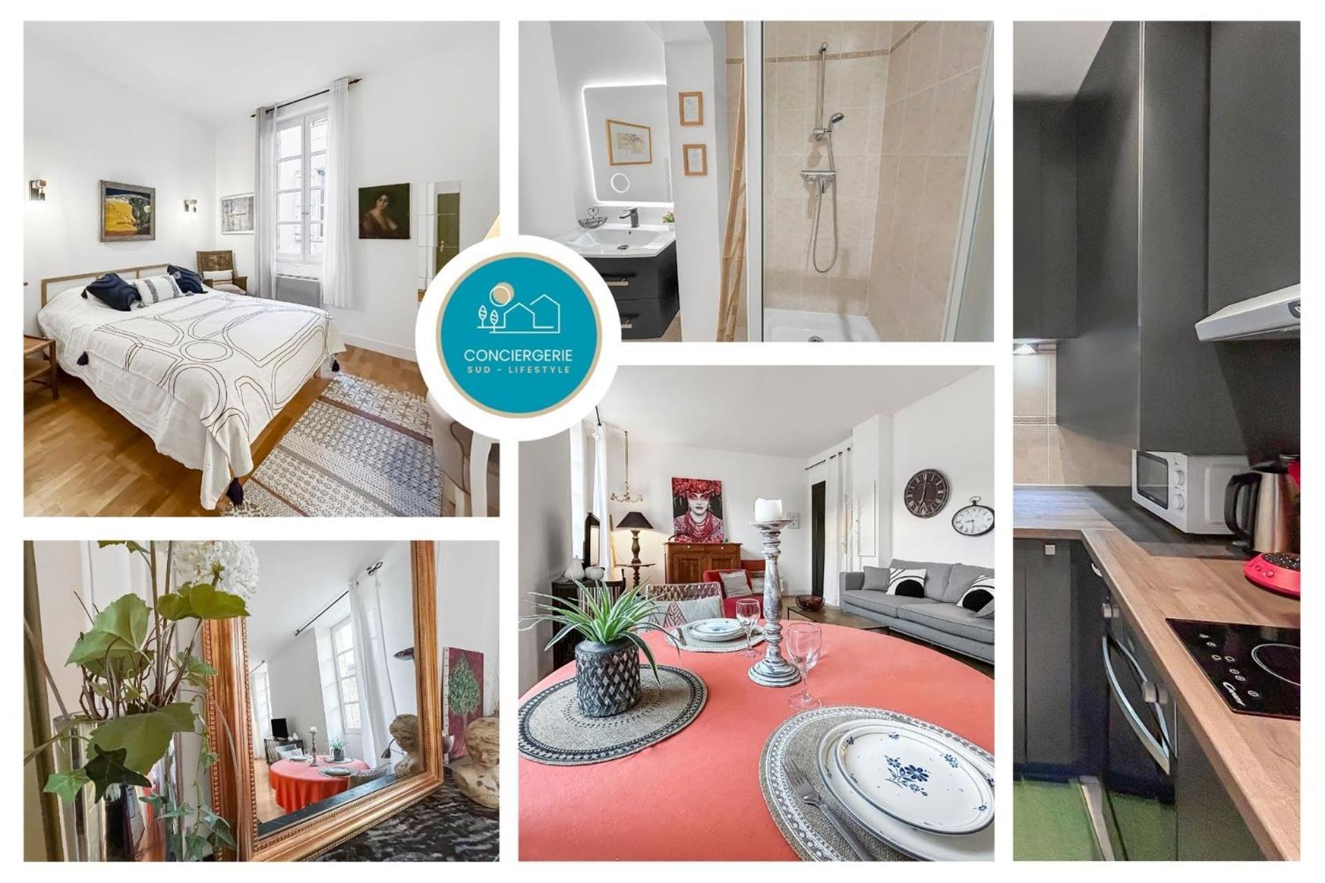 Ferienwohnung Nid Douillet Au Coeur D'Uzès Exterior foto